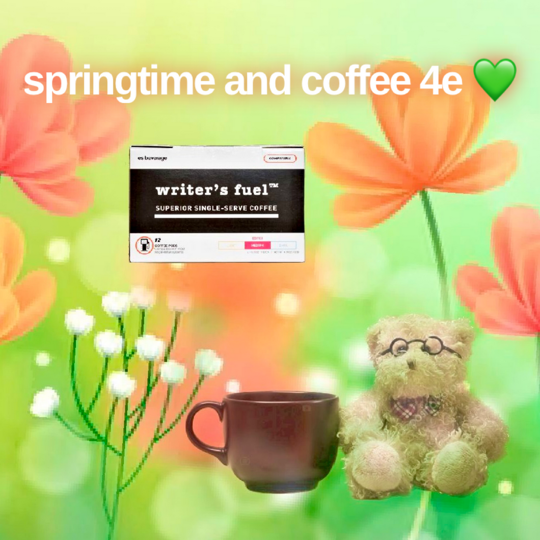 COFFEE and SPRINGTIME are SOULMATES!