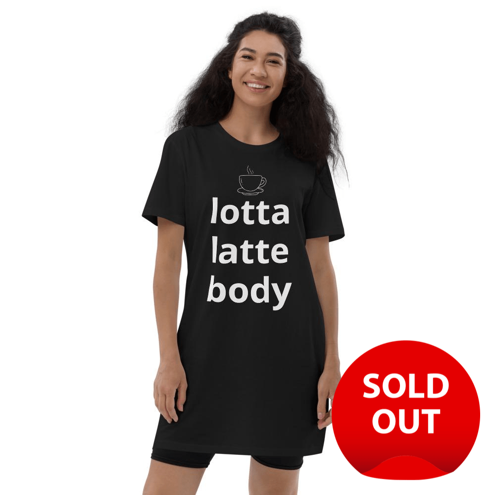 LOTTA LATTE BODY Organic cotton t-shirt dress