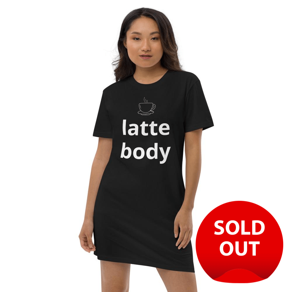LATTE BODY Organic Cotton T-shirt Dress