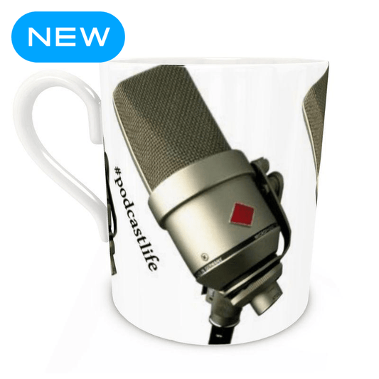 #podcastlife Fine China Mug