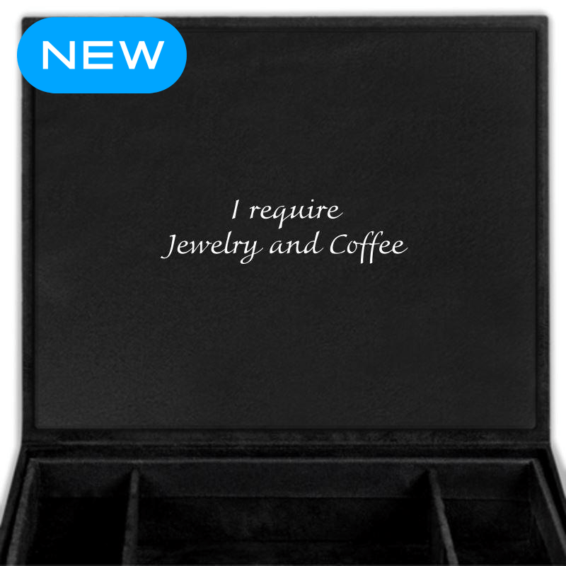 Coffee Lover's Jewelry Box